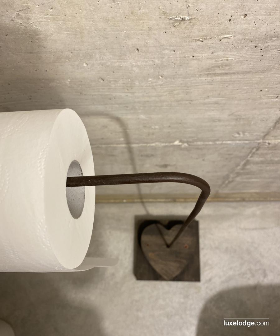 Porta rotolo di carta igienica in legno, porta rotolo di carta igienica per  BAGNO WC